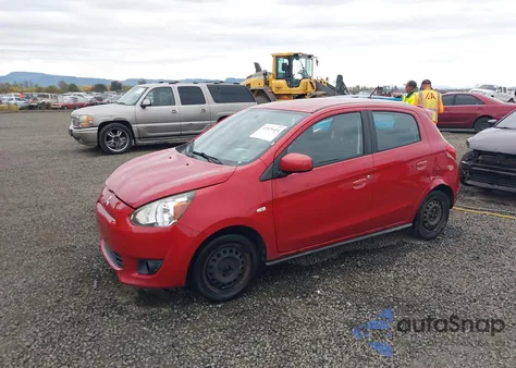 2015 Mitsubishi Mirage De z USA, uszkodzony, nr VIN ML32A3HJ6FH040438